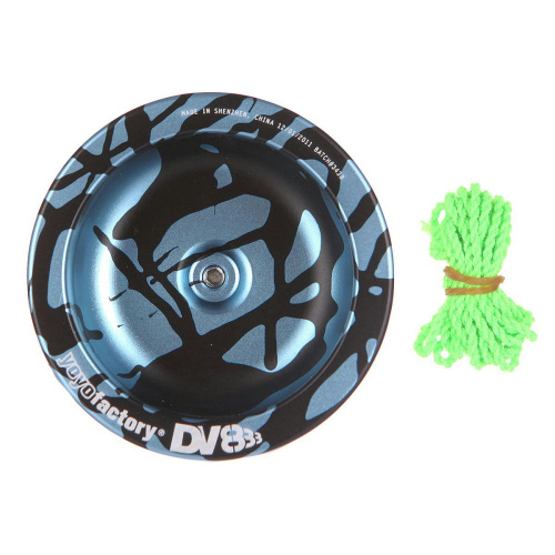 йо-йо YoYoFactory "DV888" Splash Голубой-Черный фото 4