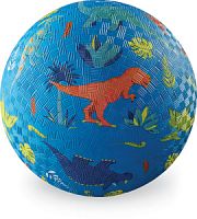 Мяч Crocodile Creek "Динозавры", голубой, 7"