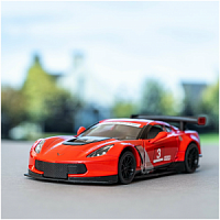 Kinsmart. Модель арт.КТ5397/3 "Corvette C7. R Race Car 2016" 1:36 (красная) инерц.