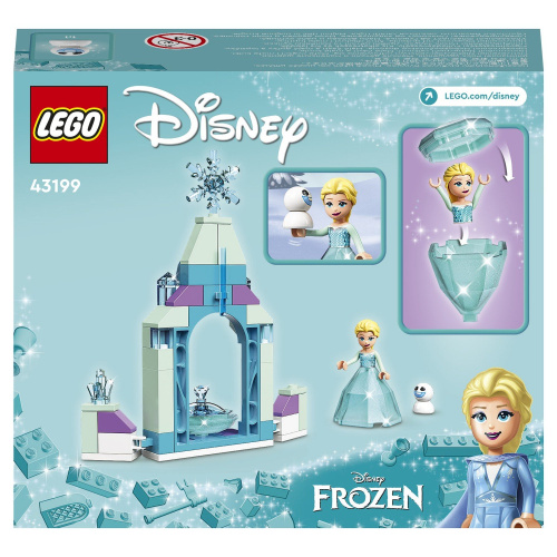 LEGO. Конструктор 43199 "Disney Princess Elsa's Castle Courtyard" (Двор замка Эльзы) фото 3