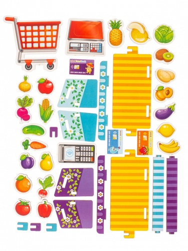 Игровой набор WOODLANDTOYS 370103 Супермаркет. Овощи и фрукты фото 5