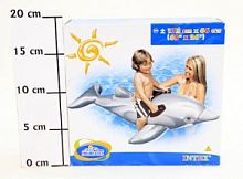 Дельфин надувной 175х66см от 3лет RIDE-ON