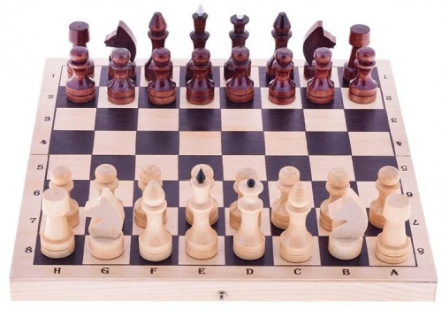 Шахматы лакированные с доской арт.Р-1 (290*145*38) /10 фото 7