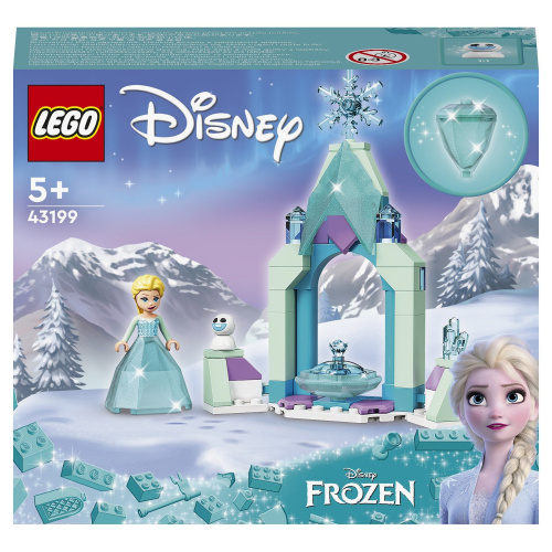 LEGO. Конструктор 43199 "Disney Princess Elsa's Castle Courtyard" (Двор замка Эльзы) фото 2
