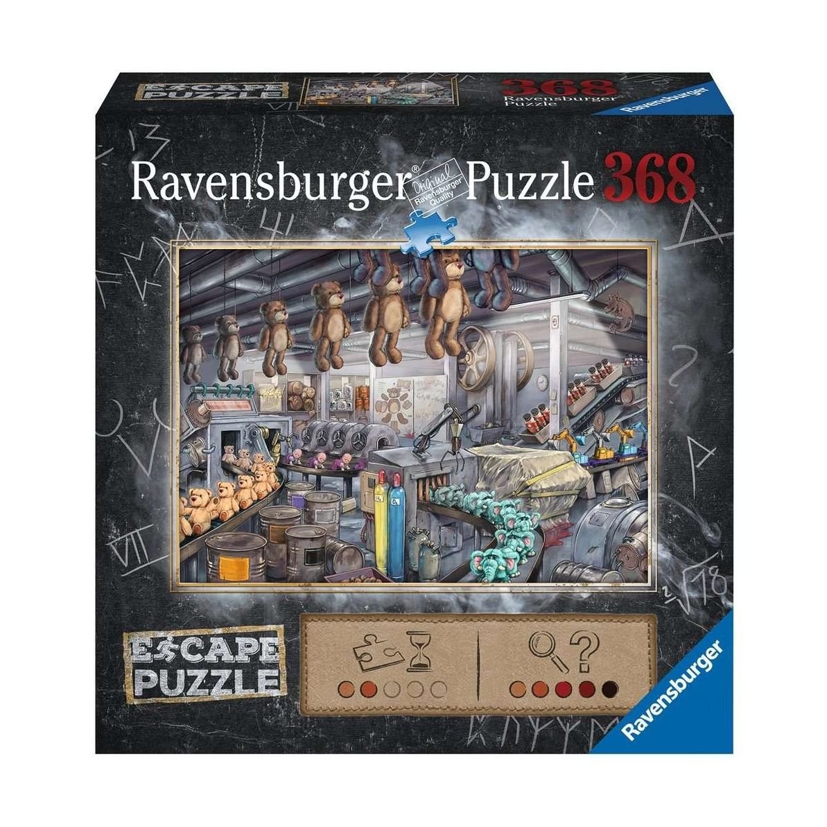 Пазл-квест Ravensburger «Фабрика игрушек», 368 эл. Ravensburger 16531 оптом  - купить со склада GHtoys