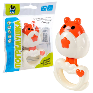 погремушка "медвежонок" baby you bondibon, пластм., рас Погремушка "МЕДВЕЖОНОК" BABY YOU BONDIBON, пластм., РАС