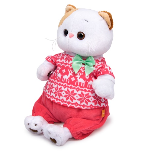 Мягкая игрушка BUDI BASA LK24-114 Ли-Ли в зимней пижаме 24 см фото 2