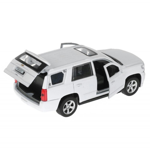 Технопарк. Модель "Chevrolet tahoe. Матовый" металл 12см, двери, багаж, белый, арт.TAHOE-12FIL-WH фото 5