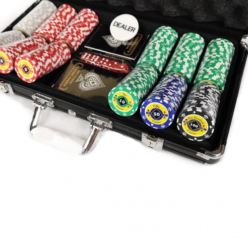 "Crown 300", Профессиональный набор для игры в покер. фото 3