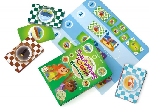 Настольная игра "Пузырьковые истории. Каникулы" фото 3