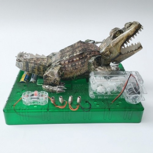Электронный 3D-конструктор Крокодил фото 3