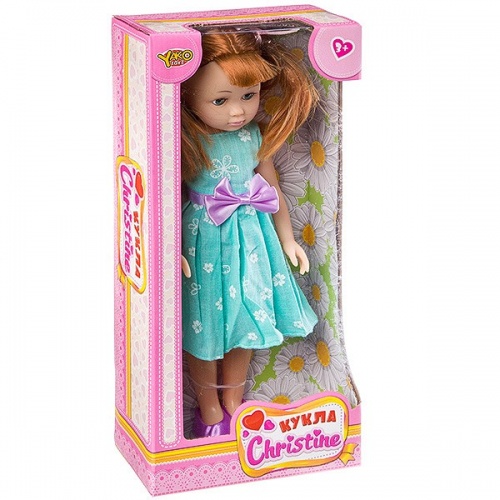 Кукла  Cristine 35 см, ВОХ 39х17х9 см,  арт.M7578-4. фото 2