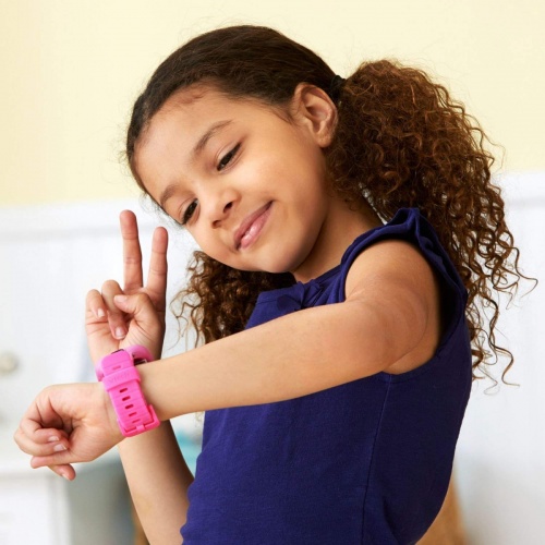 Детские наручные часы VTech Kidizoom SmartWatch DX2, розовые фото 6