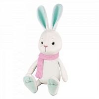 Мягкая игрушка MAXITOYS LUXURY MT-MRT02225-1-25 Кролик Тони в шарфе 25 см