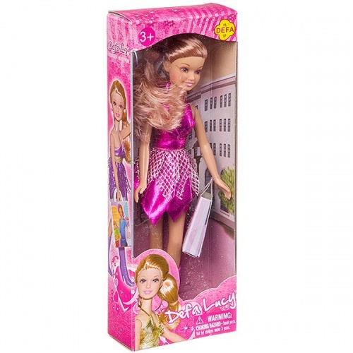 Кукла Defa Lucy с сумочкой 9", в ассорт. 4 вида, BOX, арт. 8220. фото 2