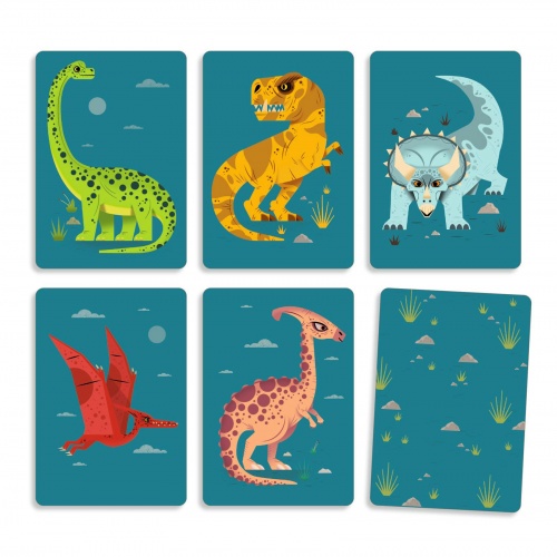 Игра настольная серии PLAYING CARDS "Динозавры" (карточная) фото 2