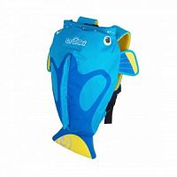 Рюкзак Trunki "Коралловая рыбка" для бассейна и пляжа, голубой