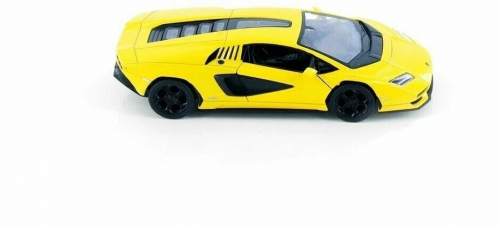 Kinsmart. Модель арт.КТ5437/3 "Lamborghini Countach LPI 800-4" 1:38 (желтая) инерц. фото 2