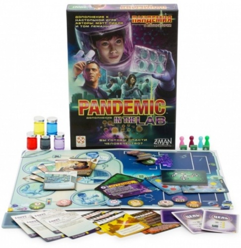 Настольная игра "Пандемия: В лаборатории (PANDEMIC In the Lab)" фото 3