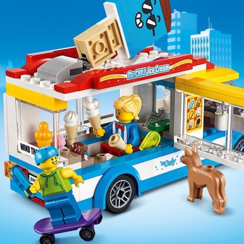 LEGO. Конструктор 60253 "City Ice-Cream Truck" (Грузовик мороженщика) фото 4