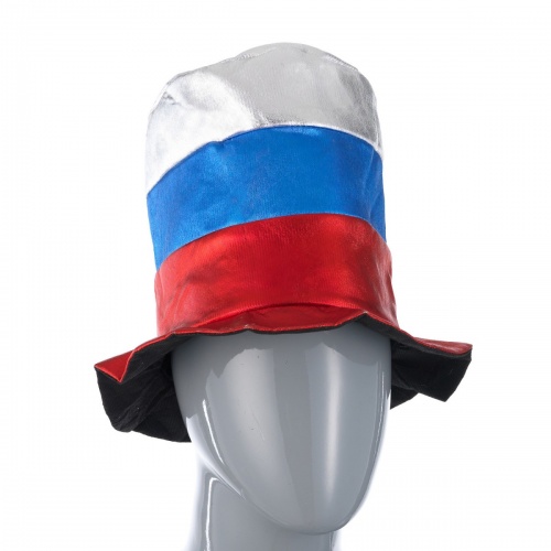 колпак шутовской блестящий (Российский флаг) фото 2