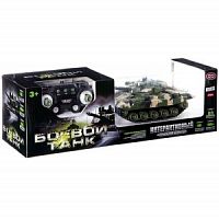 Боевой танк на ик-управлении Play Smart, Full Func, аккум./ адаптер, BOX 49,5x15x14,5 см, арт.9808.