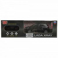 LADAXRAY-18L-BK Машина р/у LADA XRAY 18 см, свет, черн, кор. Технопарк в кор.36шт