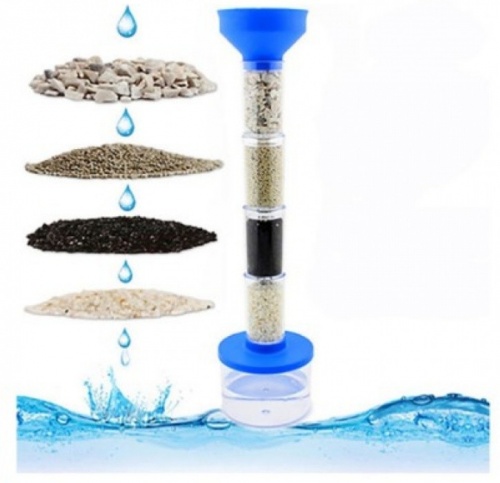 Исследовательский набор Фильтр для очистки воды 4 в 1 фото 5