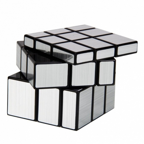 Зеркальный Кубик 3х3 Серебро фото 4