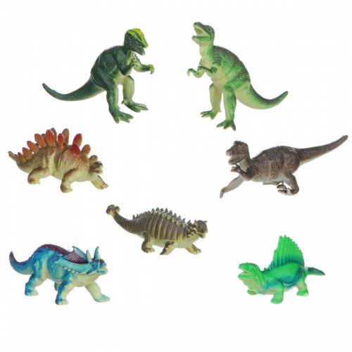 Набор животных BONDIBON "Ребятам о Зверятах", динозавры, 5", 7 шт. фото 3