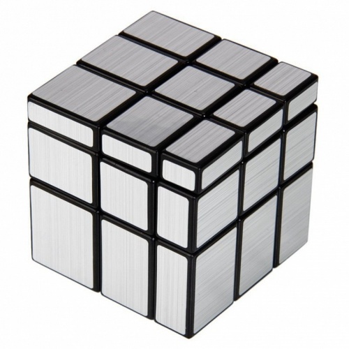 Зеркальный Кубик 3х3 Серебро фото 3