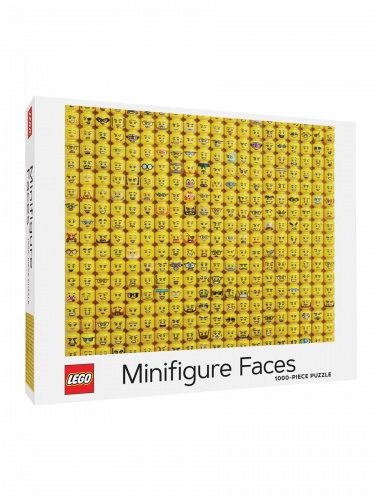 Пазл LEGO 9781797210193 Minifigure Faces 1000 дет. фото 2