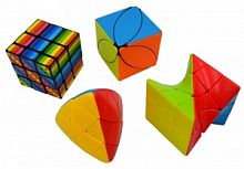 Набор головоломок Cube (в коробке 4 шт)