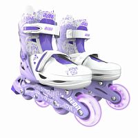 Роликовые коньки YVolution Neon Combo Skates, фиолетовый (размеры 29-32 RU)