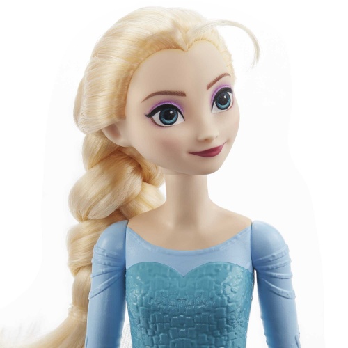 Mattel. Кукла "Disney Frozen: Эльза" в голубом платье с аксессуарами арт.HLW47 фото 2