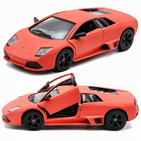 Kinsmart. Модель арт.КТ5317/1 "Lamborghini Murcielago LP 640" 1:36 (коралловый) инерц.