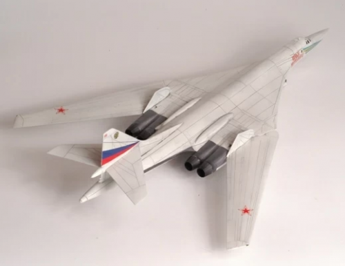 7002 Российский сверхзвуковой стратегический бомбардировщик "Ту-160" фото 4