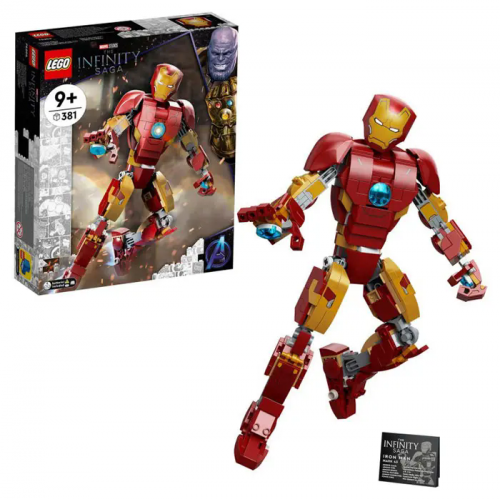 LEGO. Конструктор 76206 "Super Heroes Iron Man Figure" (Фигурка Железного человека) фото 4