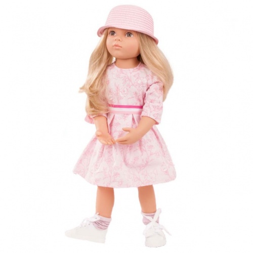 Кукла Эмма в летнем платье, 50 см фото 2