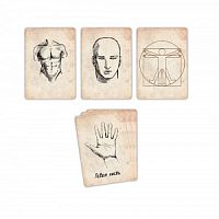 "Части тела", набор 10 карт Pandora Box Studio