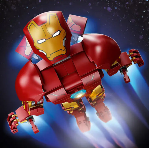 LEGO. Конструктор 76206 "Super Heroes Iron Man Figure" (Фигурка Железного человека) фото 6