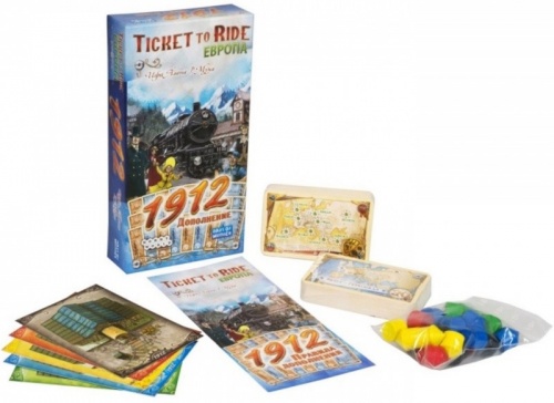 Настольная игра: Ticket to Ride. Европа: 1912, арт. 1626 фото 4