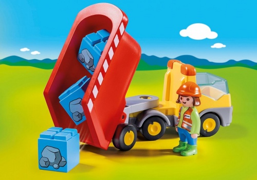 Playmobil. Конструктор арт.70126 "Dump Truck" (Самосвал) фото 3