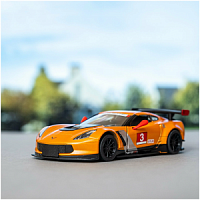 Kinsmart. Модель арт.КТ5397/4 "Corvette C7. R Race Car 2016" 1:36 (оранжевая) инерц.