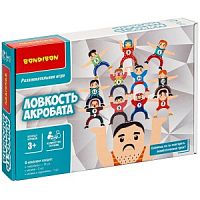 Логическая игра  для дошкольников Bondibon «ЛОВКОСТЬ АКРОБАТА», BOX