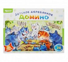 Нескучное домино "Котофеевка" арт.8454 /48 ("Синие коты" Рина Зенюк)