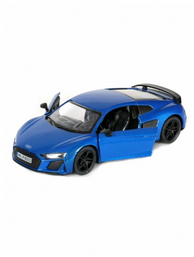 Kinsmart. Модель арт.КТ5422/2 "Audi R8 Coupe 2020" 1:36 (синяя) инерц. фото 7
