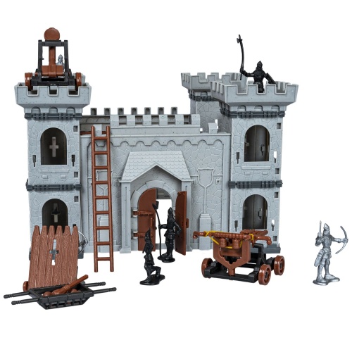 Игровой набор Bondibon «волшебный замок», крепость 28х28х29 см, Box фото 6