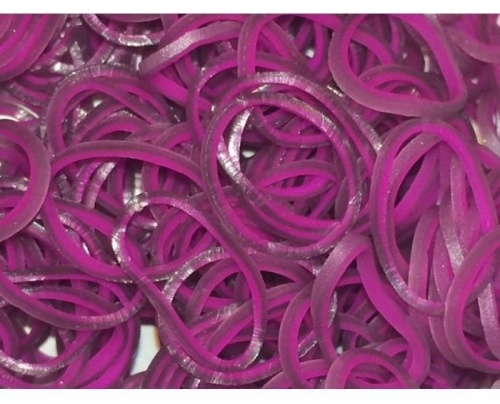 Резиночки для плетения браслетов RAINBOW LOOM, коллекция Средневековье, цвет фуксия фото 3