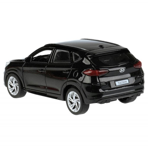 Технопарк. Модель "Hyundai Tucson" металл 12 см, двери, багаж., инер, черный, арт.TUCSON-12-BK фото 6